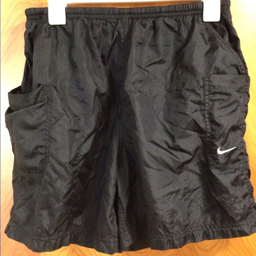 Vintage Black Nike Shorts